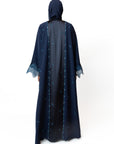 AQUAMARINE WAVES ABAYA