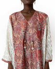 VELOURA BLUSH JALABIYA
