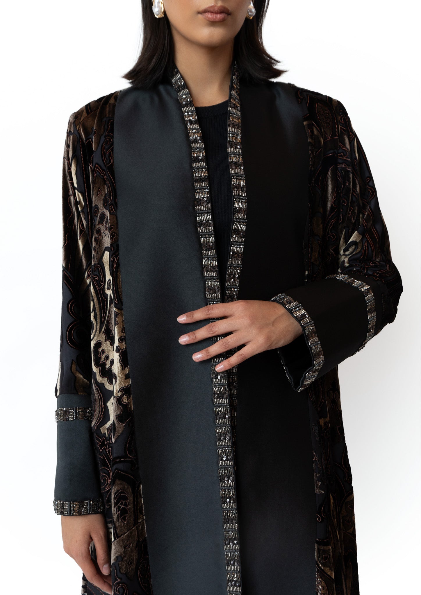 OBSIDIAN GEM ABAYA