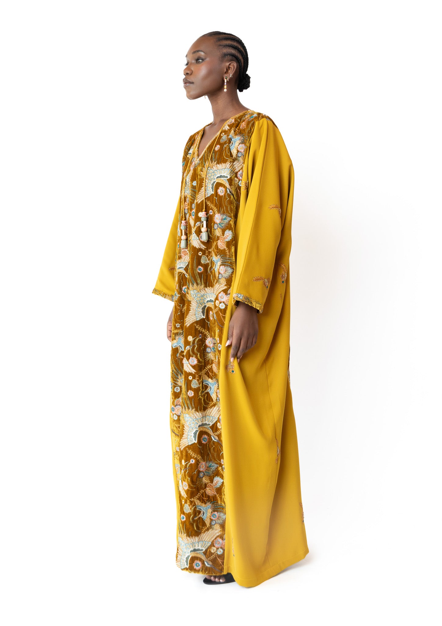 CELESTIAL GARDEN IN MUSTARD