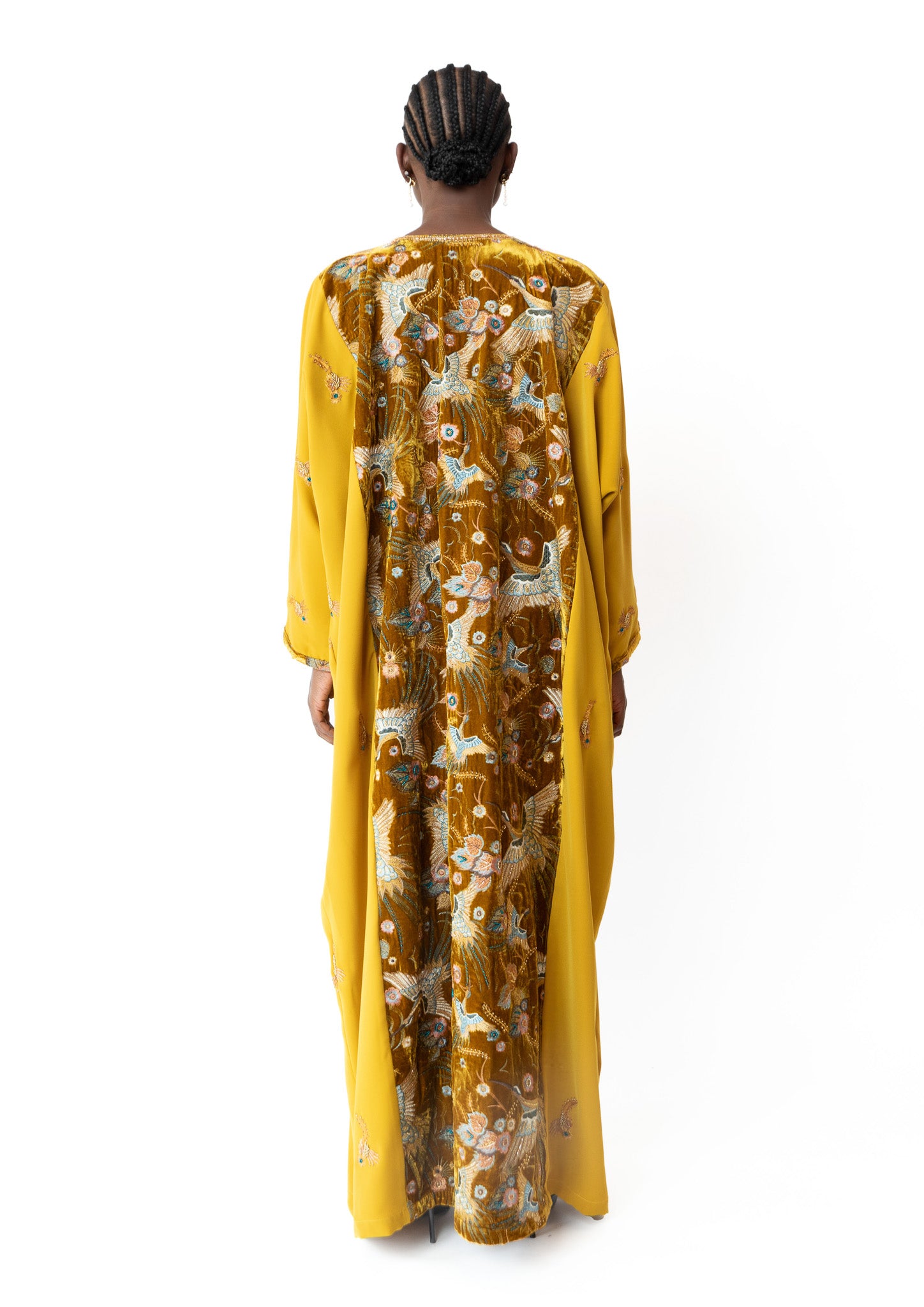 CELESTIAL GARDEN IN MUSTARD