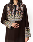 CROWNLINE ABAYA IN BROWN