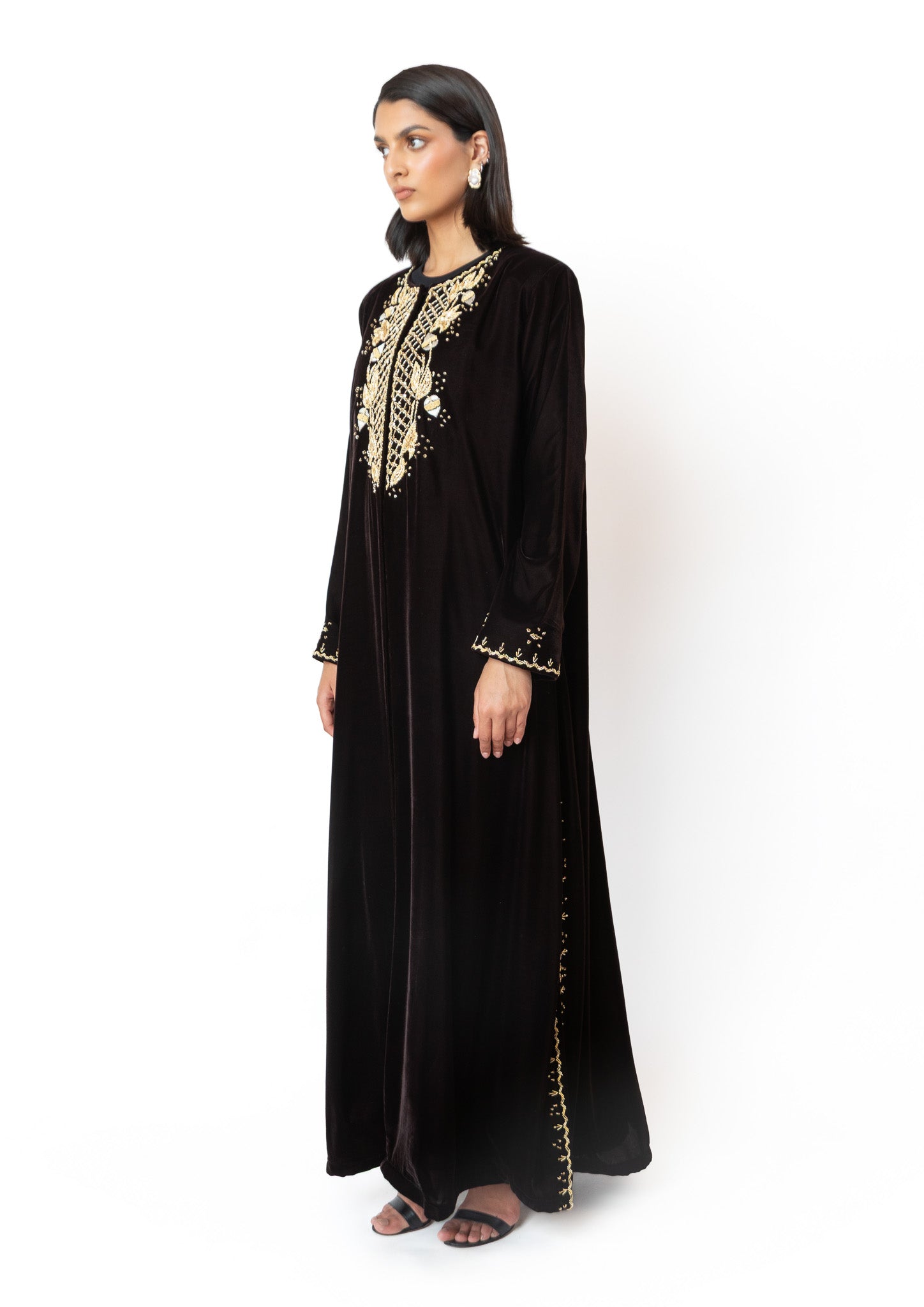 GILDED BRONZE ABAYA