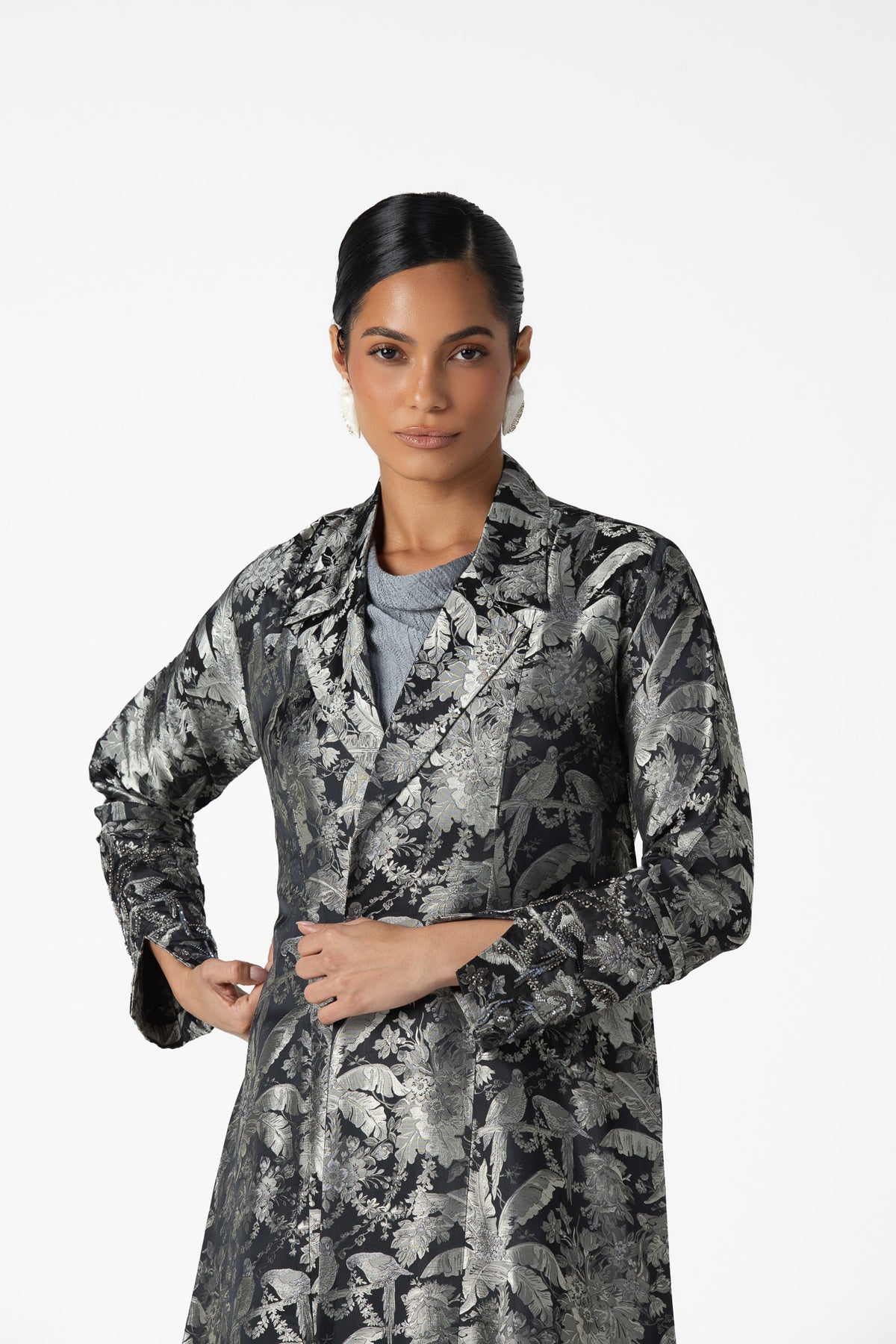 Botanica in Midnight Silver
