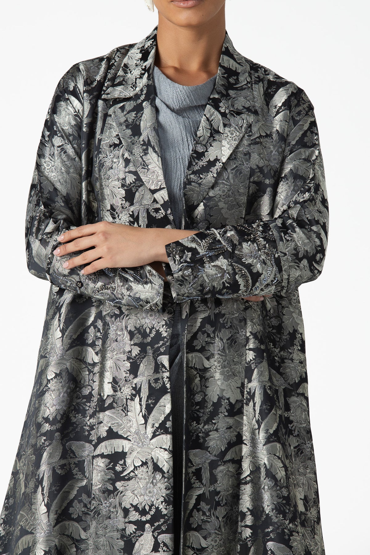 Botanica in Midnight Silver