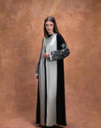 The Starlit Threads Abaya