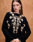 Twilight Loom Abaya in Cream