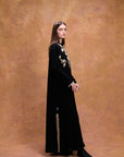 Twilight Loom Abaya in Cream
